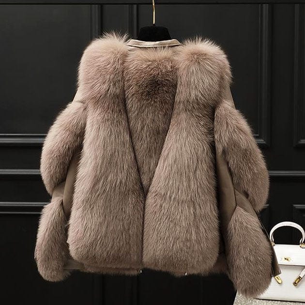 Sienna Frost Faux Fur Jacket