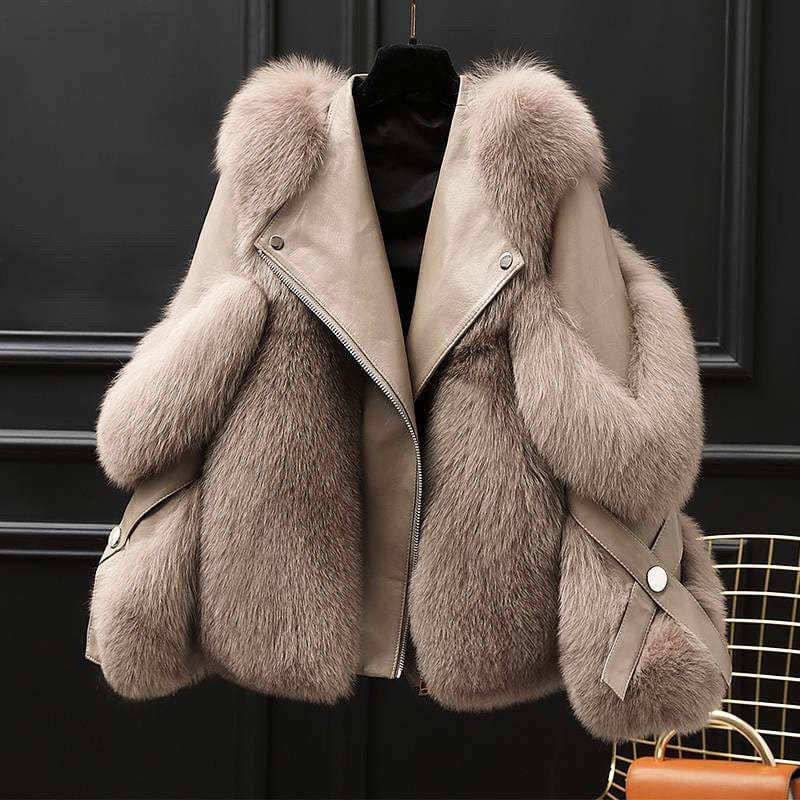 Sienna Frost Faux Fur Jacket
